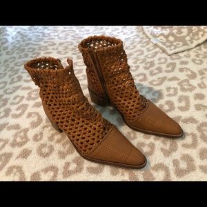Free People Woven Booties